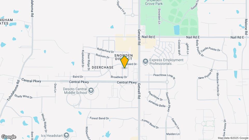 5680 Carter Dr Mapa y Detalles de la Ubicación