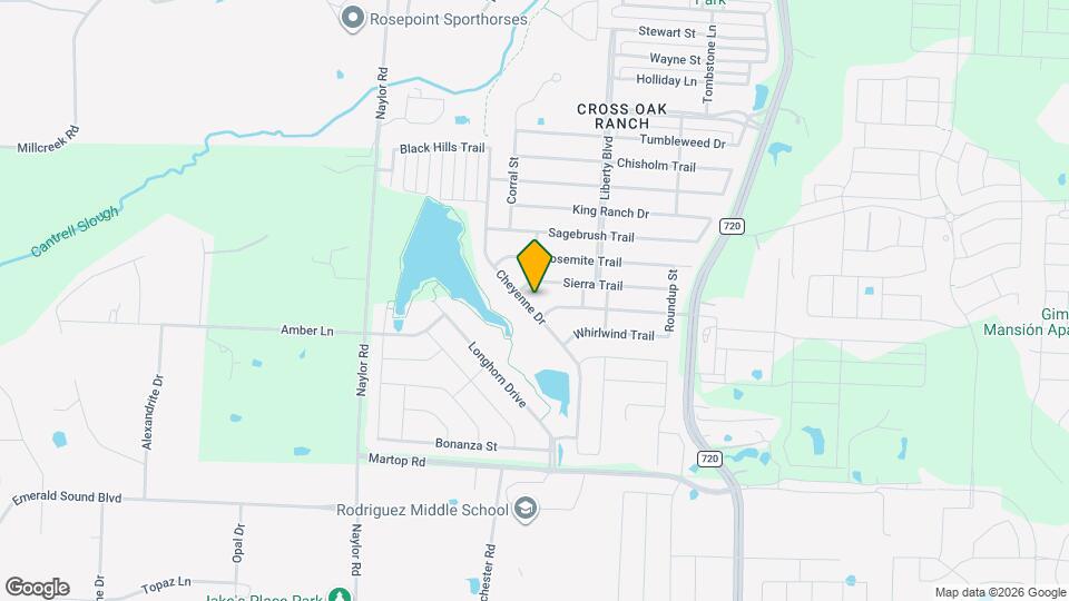 1013 Cheyenne Dr Map and Location Details