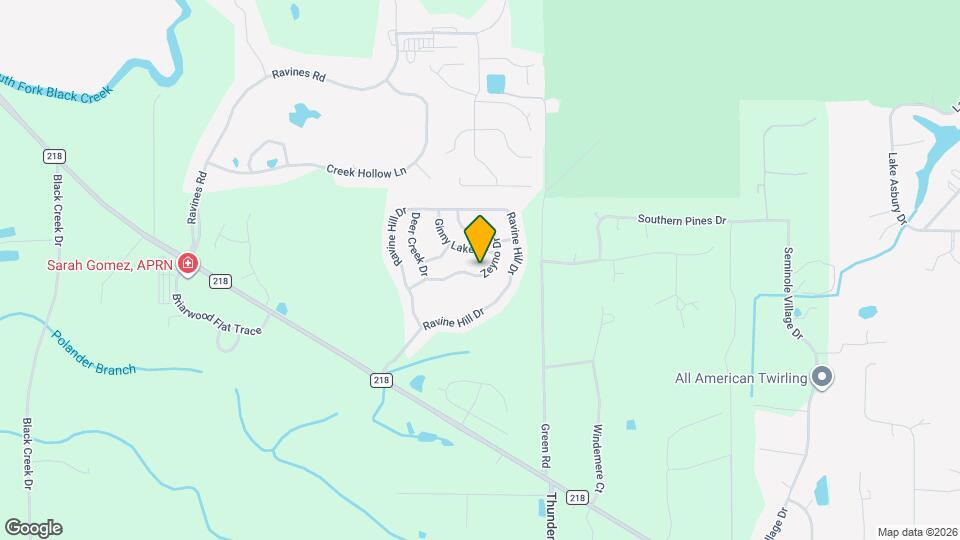 3074 Zeyno Dr Map and Location Details