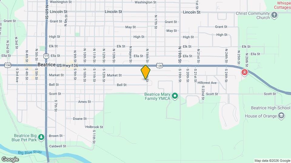 203 S 16th St Map and Location Details