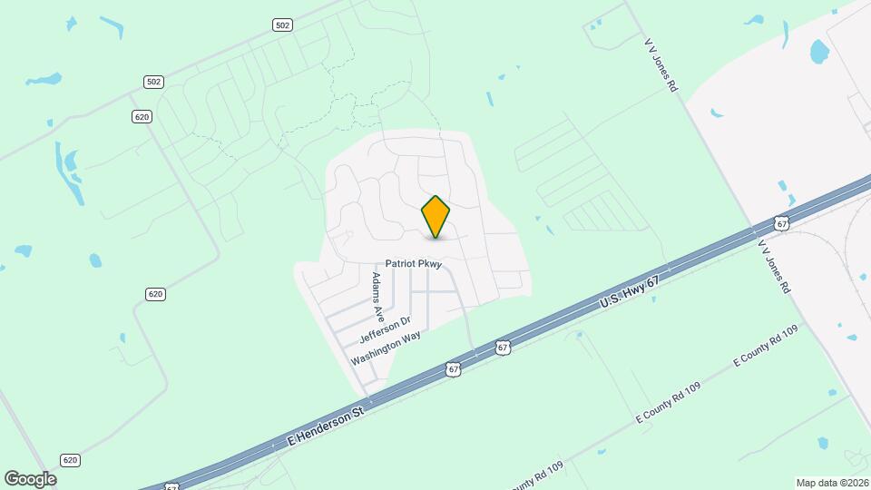 108 Rushmore Ln Map and Location Details