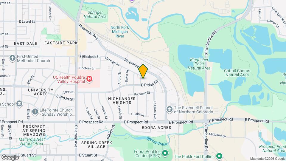 1212 Montgomery St Map and Location Details