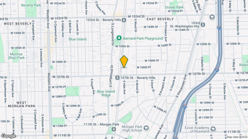10631 S Hale Ave Map and Location Details