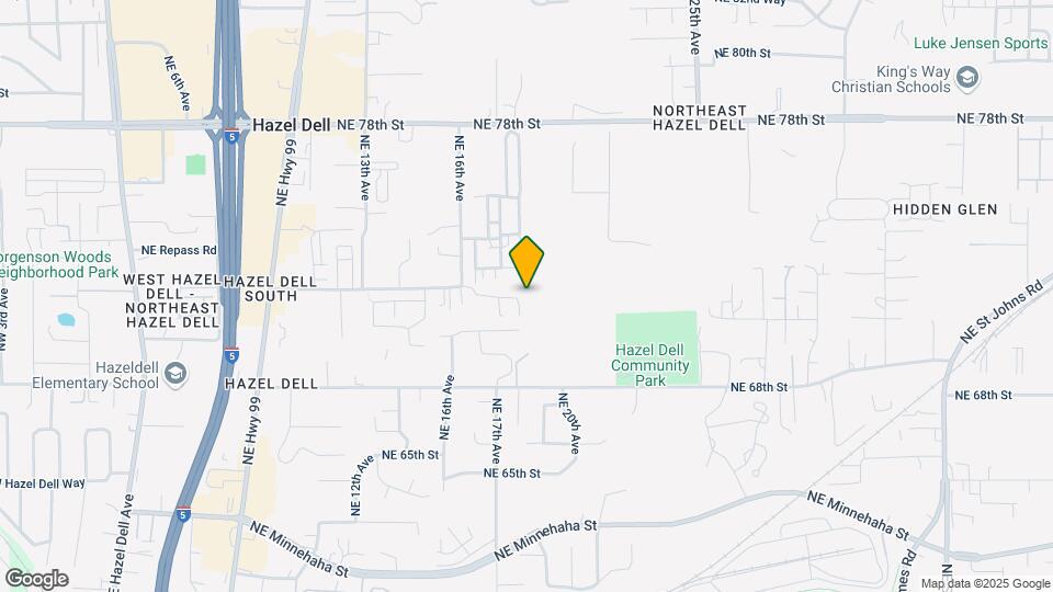 1812 NE 72nd Cir Map and Location Details