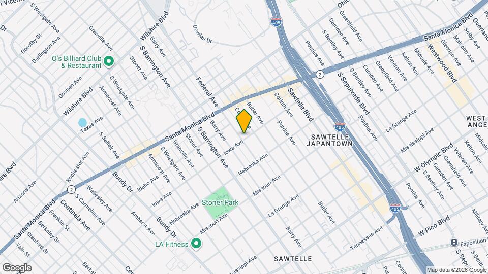 11569 Iowa Ave Map and Location Details