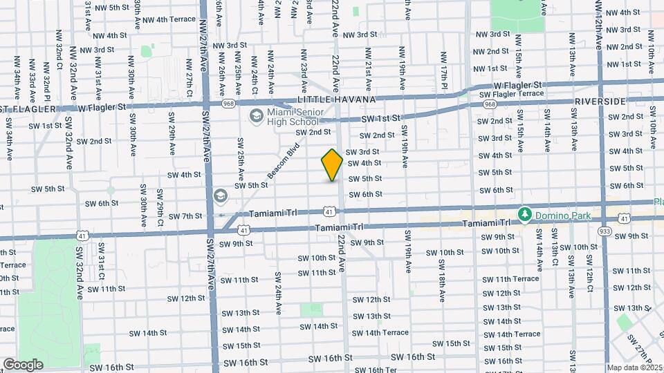2222 SW 5th St-Unit -1 Mapa y Detalles de la Ubicación