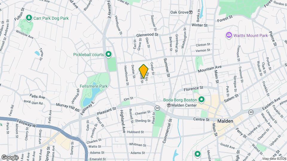 27 Alpine St Map and Location Details