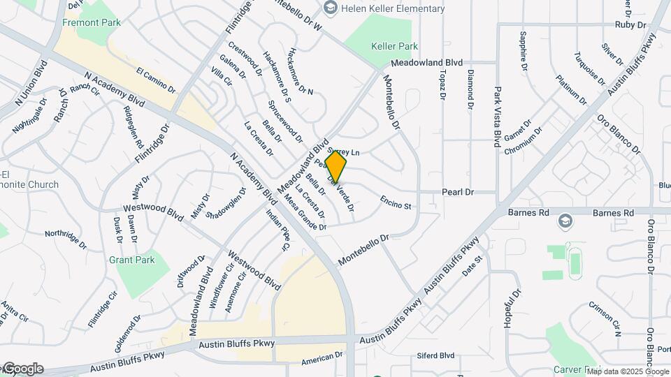 4546 Del Verde Dr Map and Location Details