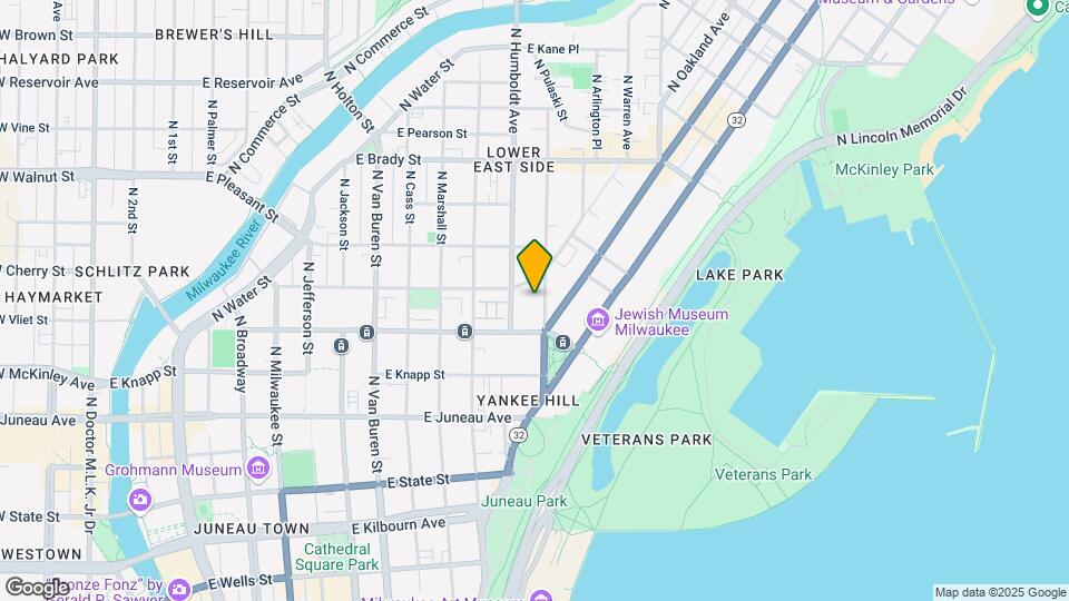 1441 N Franklin Pl Mapa y Detalles de la Ubicación