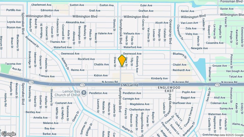 6368 Sunnybrook Blvd Map and Location Details