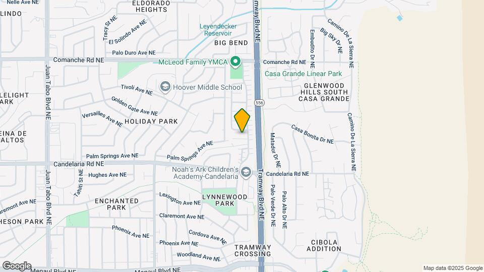 12423 Himalayan Way NE Map and Location Details