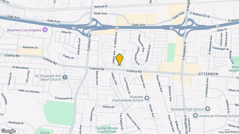 18531 Colima Rd Map and Location Details