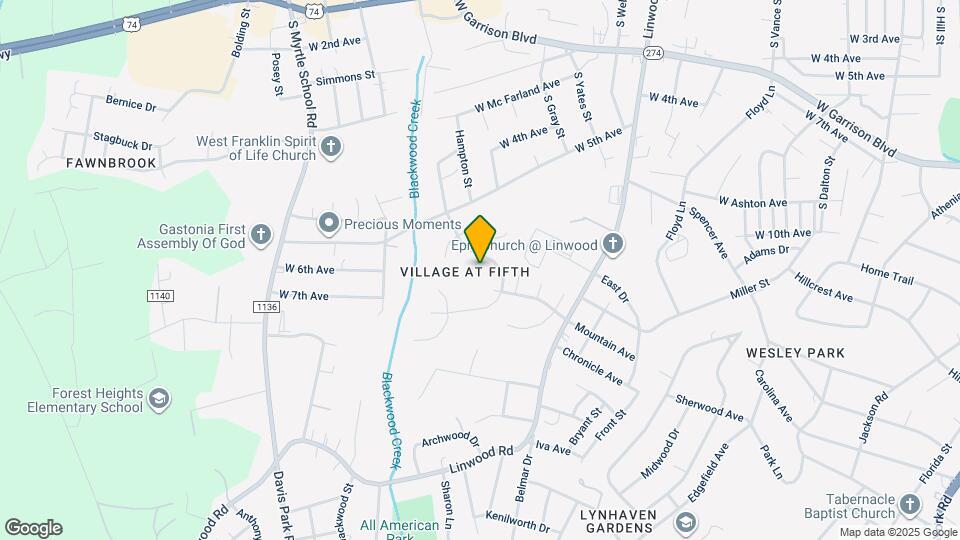 1551 Peabody Court Map and Location Details