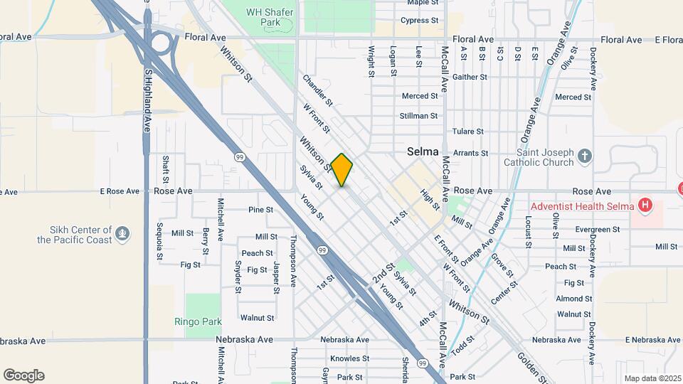 2155 Whitson St Map and Location Details