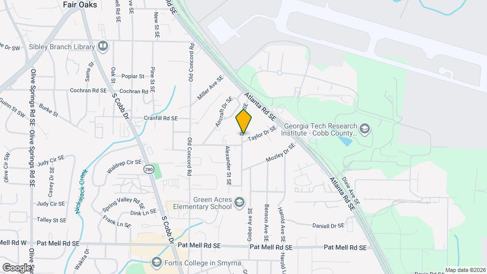 680 Taylor Dr SE Map and Location Details