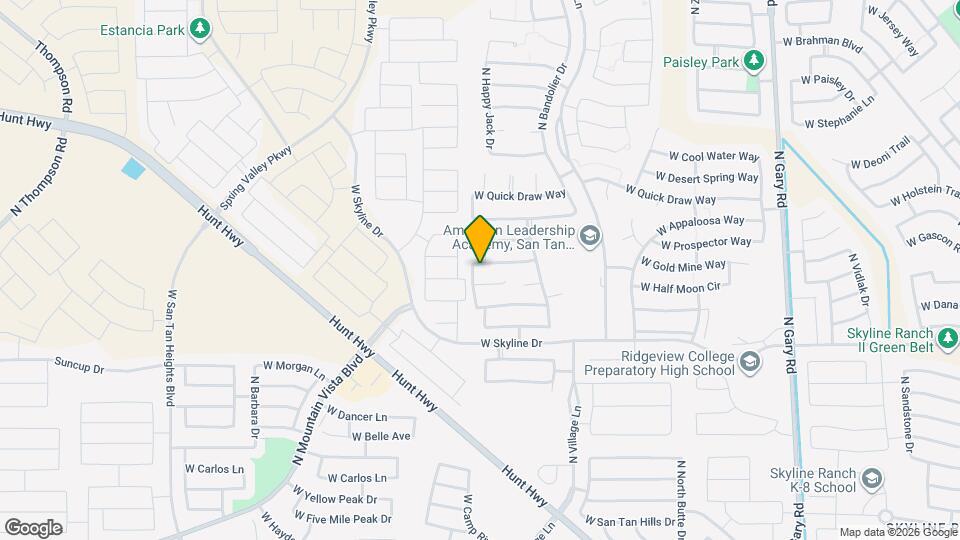 2693 W Gold Mine Way Mapa y Detalles de la Ubicación