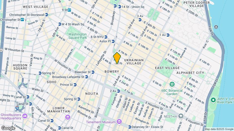 71 E 4th St Mapa y Detalles de la Ubicación