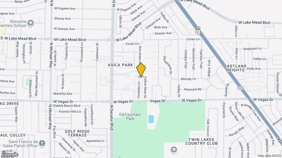 1720 Cordoba Ln Map and Location Details