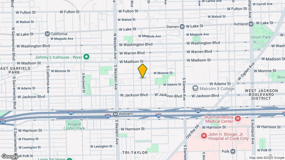 121 S Bell Ave, Unit 1 Map and Location Details