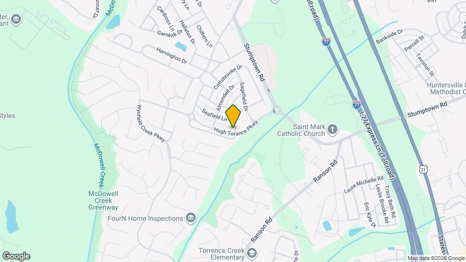 15306 Hugh Torance Pkwy Map and Location Details