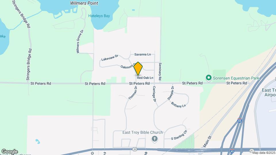 2721 Red Oak Ln Map and Location Details