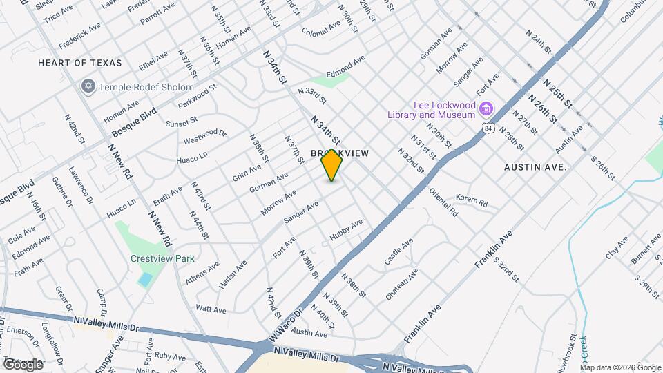 3617 Sanger Ave Mapa y Detalles de la Ubicación