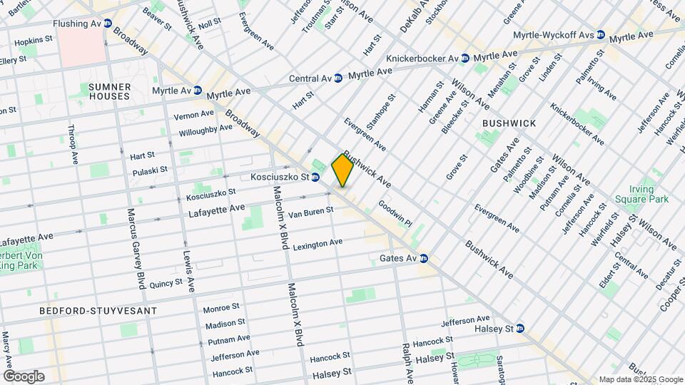 1191 Broadway Mapa y Detalles de la Ubicación