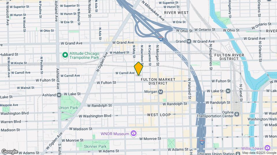 315 N May St Map and Location Details