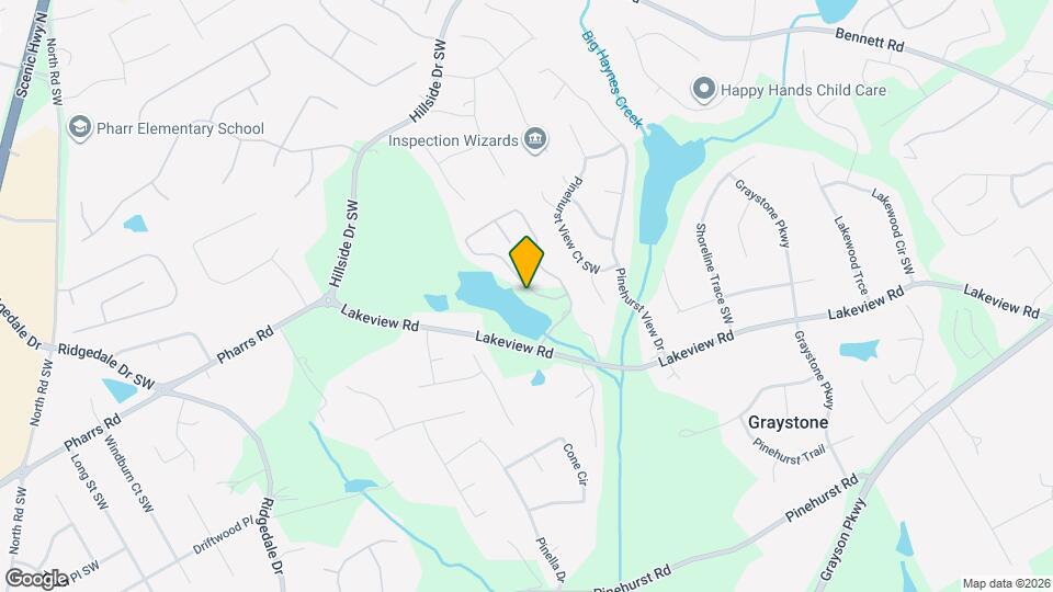 1876 Derrick Dr Map and Location Details