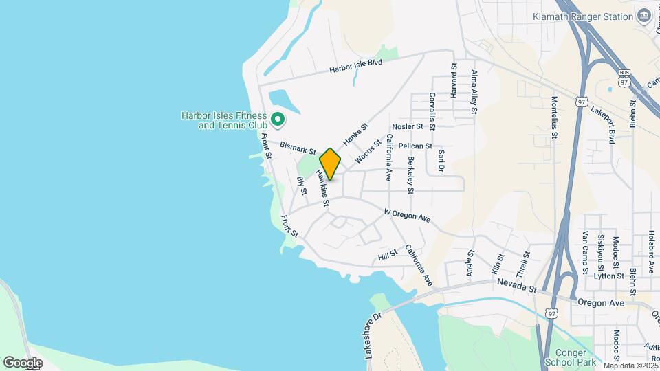 2519 Hawkins St Map and Location Details