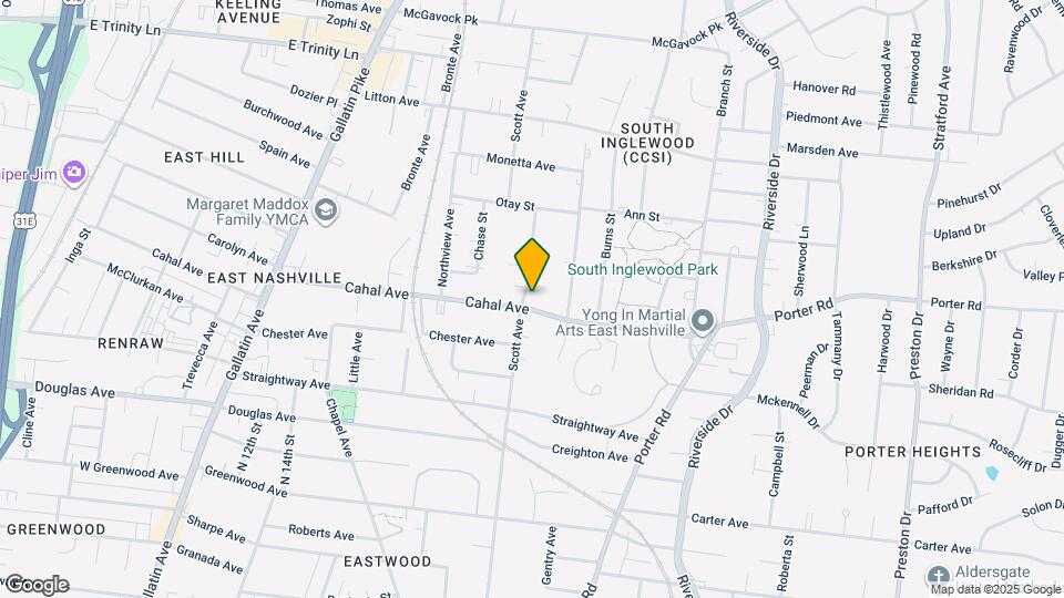 1801 Cahal Ave Map and Location Details