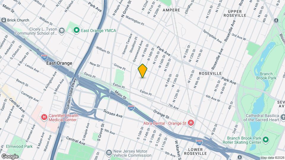 34 N 18th St Mapa y Detalles de la Ubicación