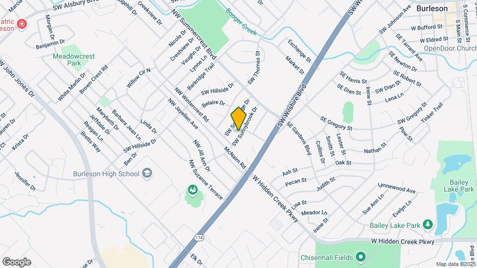 808 SW Sunnybrook Dr Map and Location Details