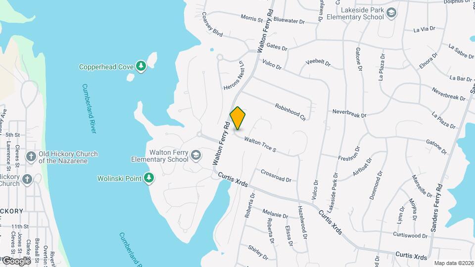 107 Walton Trce S Mapa y Detalles de la Ubicación