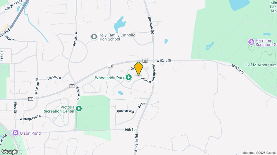 730 Tilia Ln Map and Location Details
