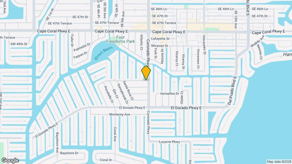 5204 Coronado Pkwy, Unit Apt B Mapa y Detalles de la Ubicación