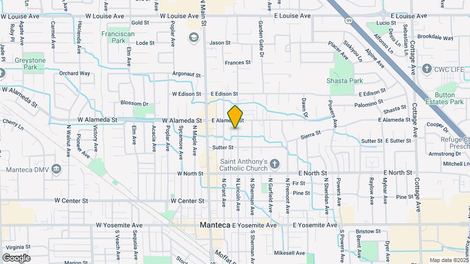 437-443 N Lincoln Ave Map and Location Details