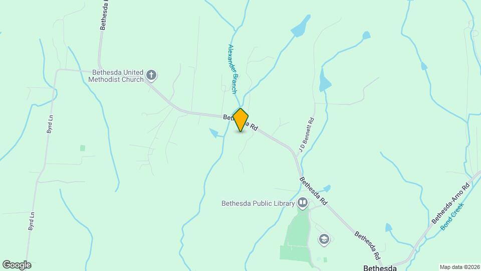 4861 Bethesda Rd Map and Location Details