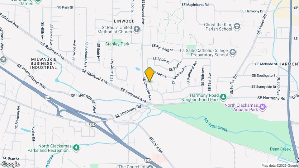 12305 SE Juniper St Mapa y Detalles de la Ubicación