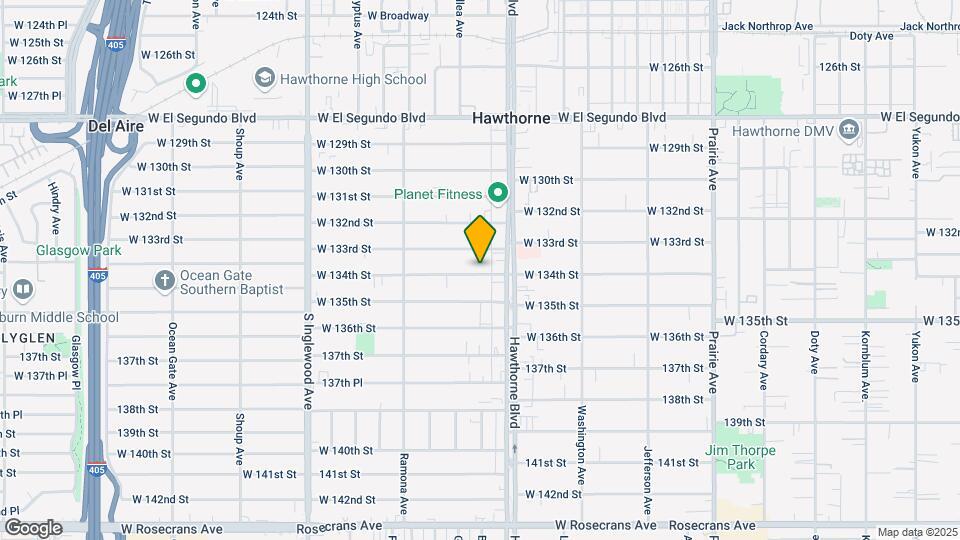 4441 W 134th St Mapa y Detalles de la Ubicación