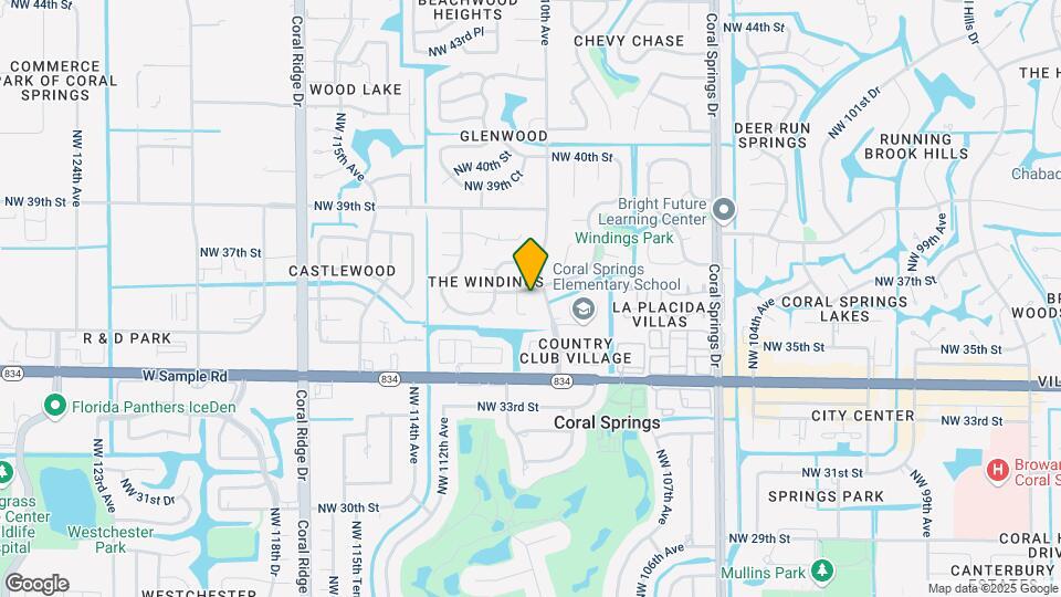 11050 NW 36th St Map and Location Details