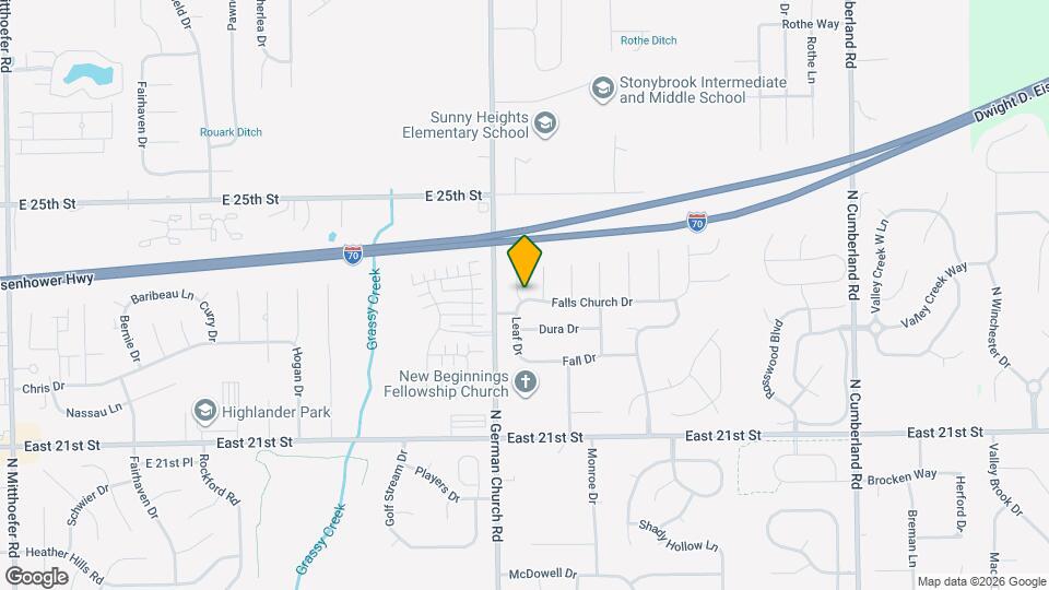 2315 Falls Church Ct Map and Location Details
