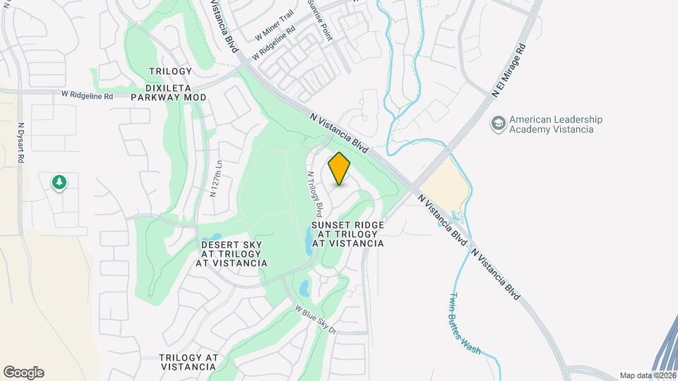 12399 W Roberta Ln Map and Location Details