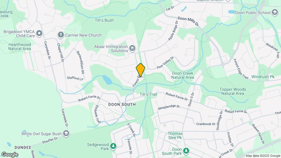 62 Forestwalk St Map and Location Details