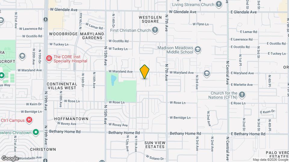 6324 N 10th Dr Map and Location Details