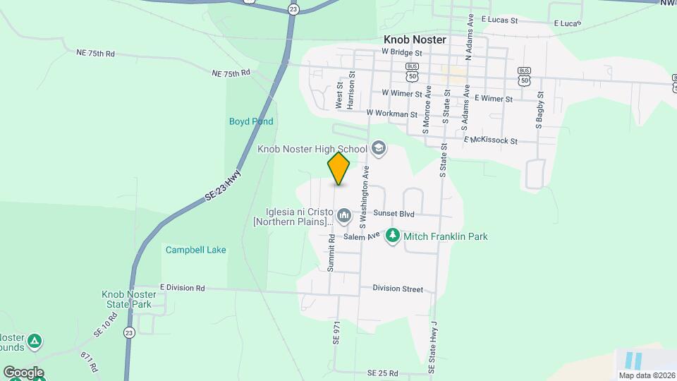 604 Summit Rd Map and Location Details