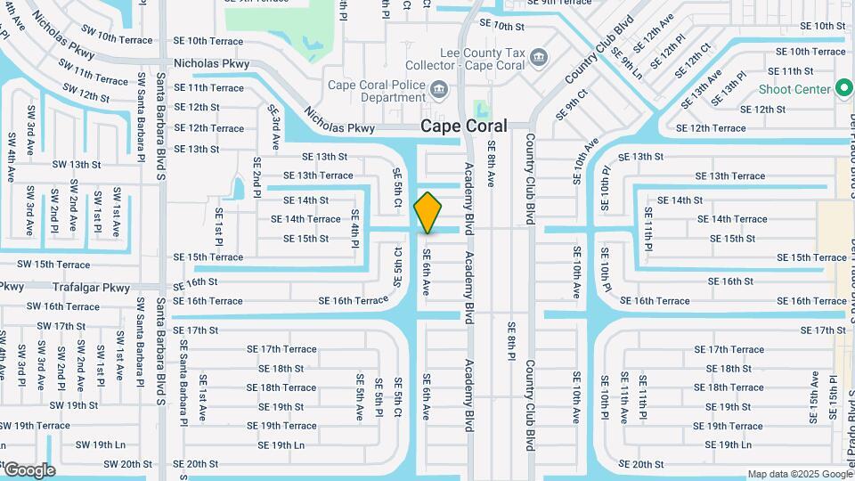 603 SE 15th St Mapa y Detalles de la Ubicación