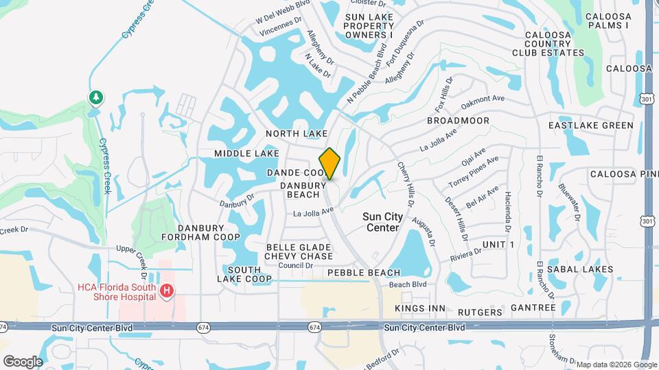 1411 N Pebble Beach Blvd Map and Location Details