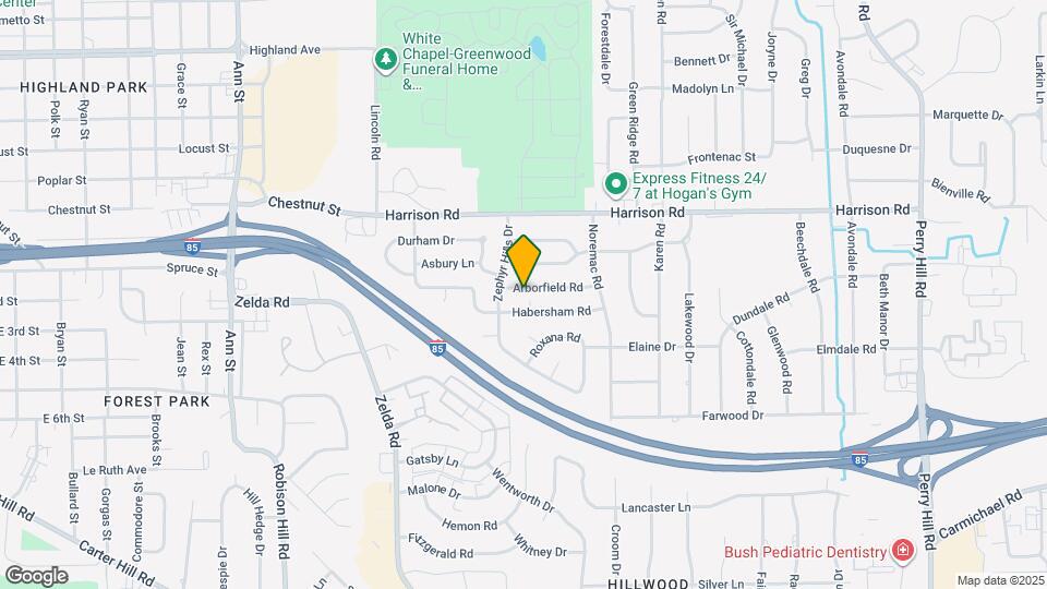 3318 Arborfield Rd Map and Location Details