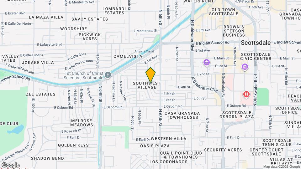 6709 E 3rd St Mapa y Detalles de la Ubicación